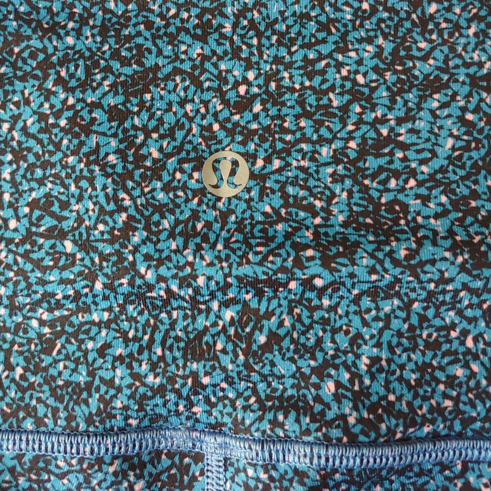 LULULEMON Wunder Under Hi-Rise Luxtreme Leggings Lunar Eclipse Royal Size 10 - Picture 9 of 9